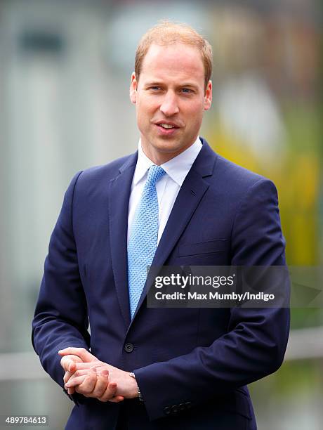 Prince William, Duke of Cambridge visits the Royal Navy Submarine Museum on May 12, 2014 in Gosport, England.