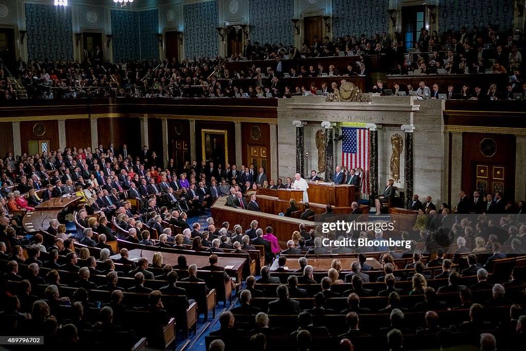 Pope Francis Addresses Joint Meeting Of Congress