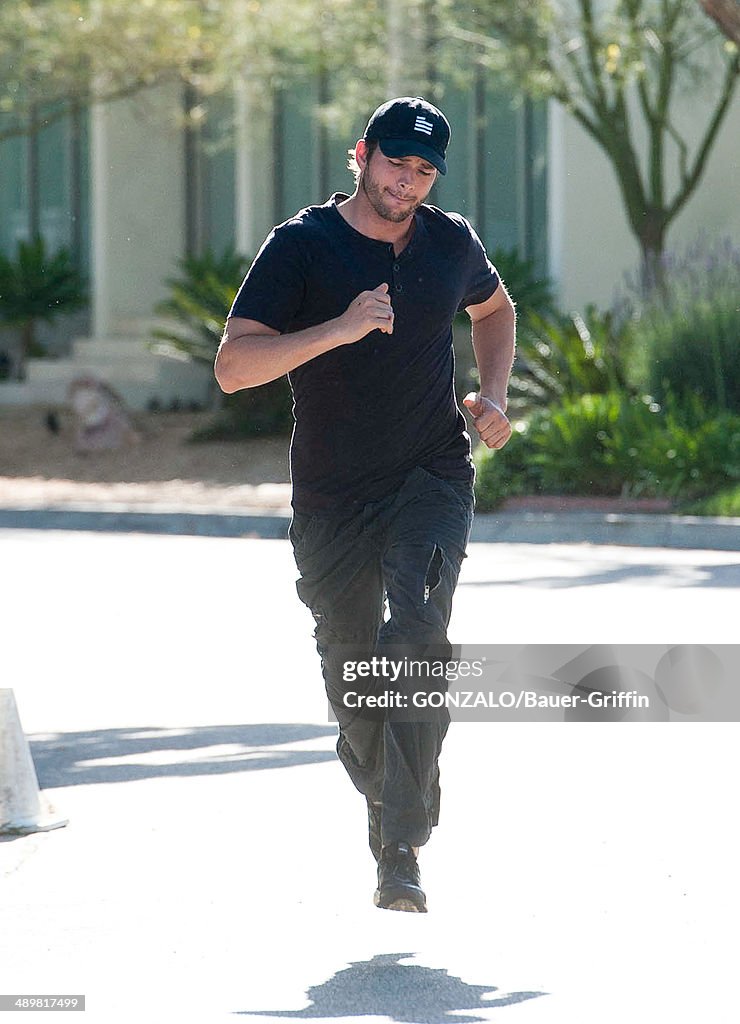 Celebrity Sightings In Los Angeles - May 12, 2014