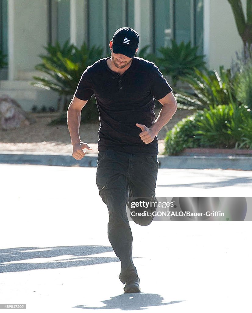 Celebrity Sightings In Los Angeles - May 12, 2014