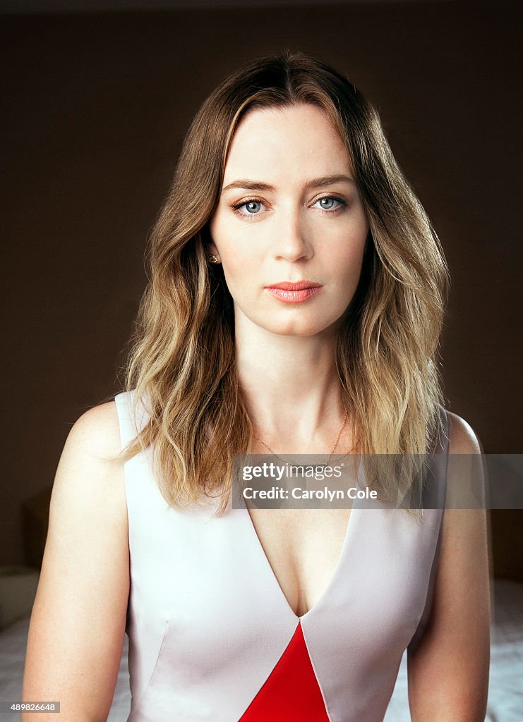 Emily Blunt, Los Angeles Times, Septemebr 24, 2015