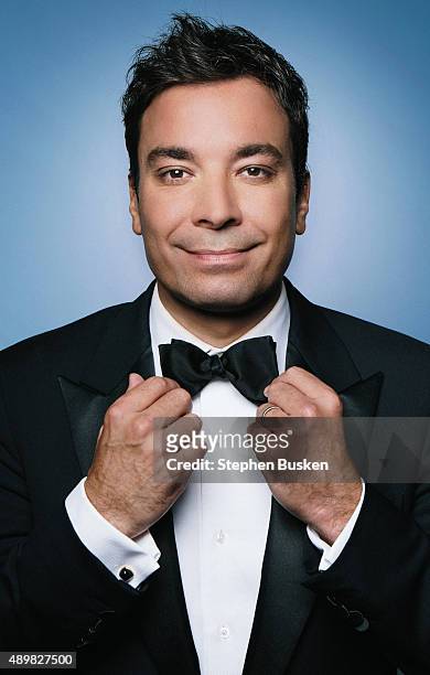 Comedian and television host Jimmy Fallon is photographed for Emmy Facebook Page on May 31, 2012 in Los Angeles, California.