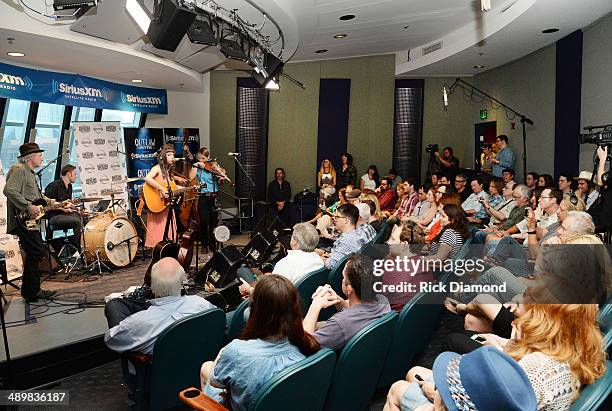 Atmosphere at the Americana Music Association 2014 Award Nominees Announcement at SIRIUS XM Studio on May 12, 2014 in Nashville, Tennessee.