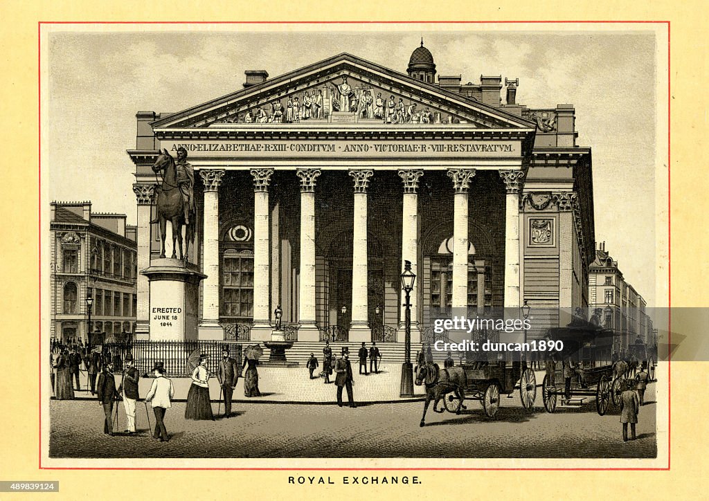 Victorian London - Royal Exchange