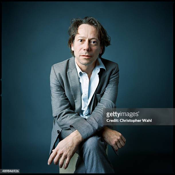 Actor Mathieu Amalric is photographed for The Globe and Mail on September 15, 2015 in Toronto, Ontario.