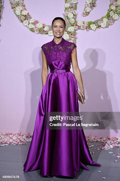 Lilou Fogli attends a photocall during The Ballet National de Paris Opening Season Gala at Opera Garnier on September 24, 2015 in Paris, France.