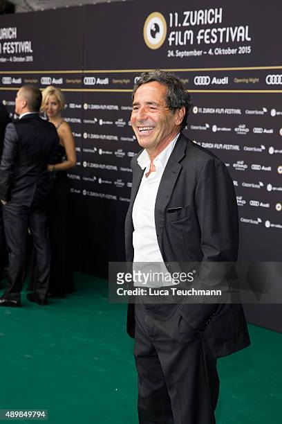 Roger Schawinski attends the Zurich Film Festival on September 24, 2015 in Zurich, Switzerland. The 11th Zurich Film Festival will take place from...