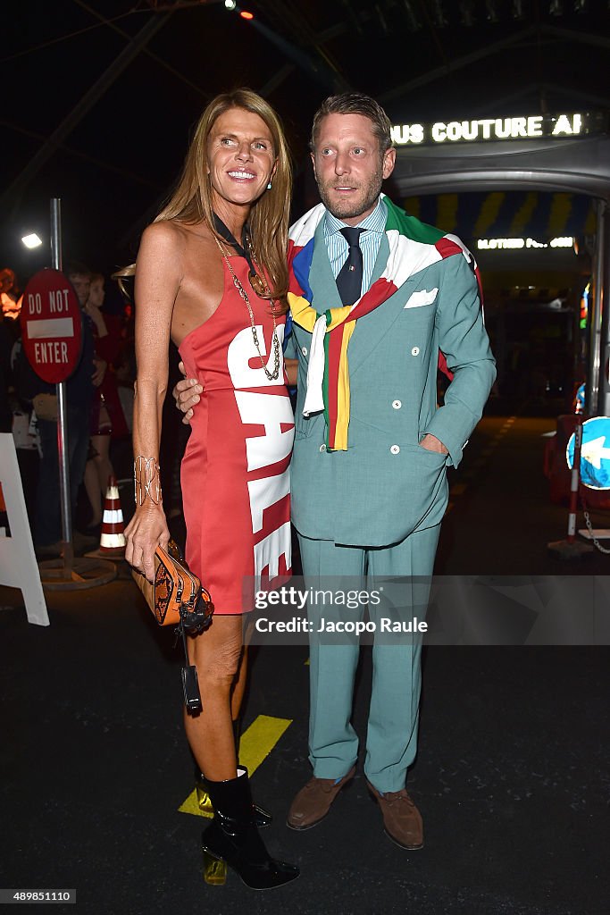 Moschino - Front Row - Milan Fashion Week SS16