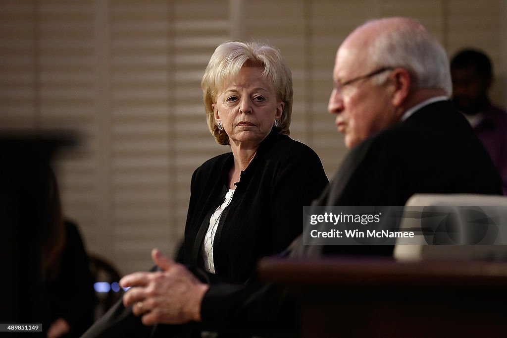 Dick And Lynne Cheney Participate In Book Discussion In Washington