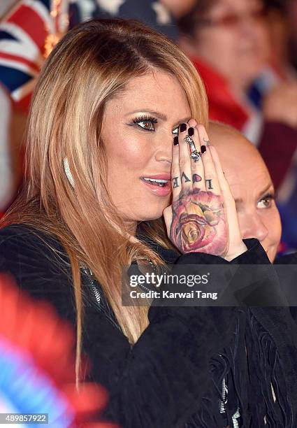 Jenna Jameson attends the Celebrity Big Brother Final at Elstree Studios on September 24, 2015 in Borehamwood, England.