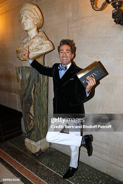 Vincent Darre attends the Ballet National de Paris Opening Season Gala at Opera Garnier on September 24, 2015 in Paris, France.