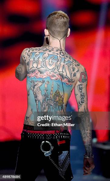 Mk Rapper Rapper Machine Gun Kelly performs at the 2015 iHeartRadio Music... News ...