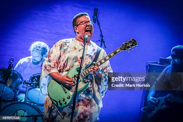 Brittany Howard of Alabama Shakes performs at TD Place Stadium on September 24, 2015 in Ottawa, Canada.
