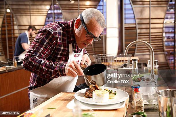 Contestant Stephen in the all-new Bring Home the Bacon episode of MASTERCHEF airing Wednesday, June 24 on FOX.