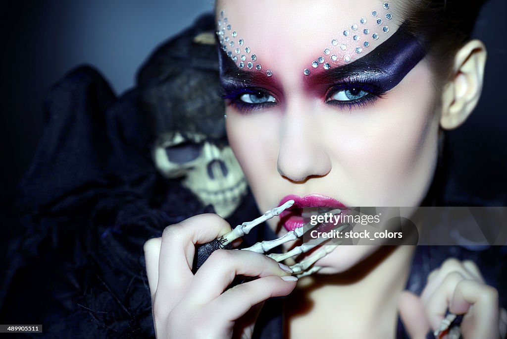 Gothic Halloween woman