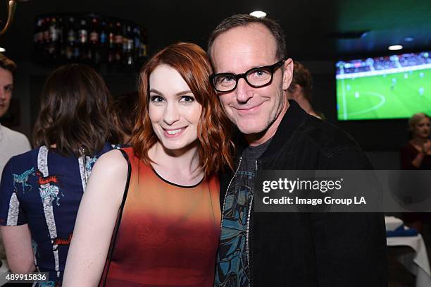 Walt Disney Television via Getty Images's "Marvel's Agents of S.H.I.E.L.D." season premiere event took place Wednesday, September 23 at Pacific...