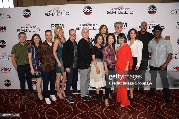 Walt Disney Television via Getty Images's "Marvel's Agents of S.H.I.E.L.D." season premiere event took place Wednesday, September 23 at Pacific...