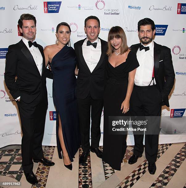 James G. Brooks, Jr, Erin Cohen, Steven Beltrani, Stephanie Newhouse and Jesse Newhouse attend DreamBall 2015 After Dark at Cipriani 42nd Street on...