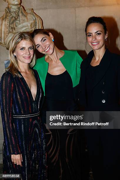 Melanie Laurent, Princess of Savoy Clotilde Courau and Berenice Bejo attend the Ballet National de Paris Opening Season Gala at Opera Garnier on...