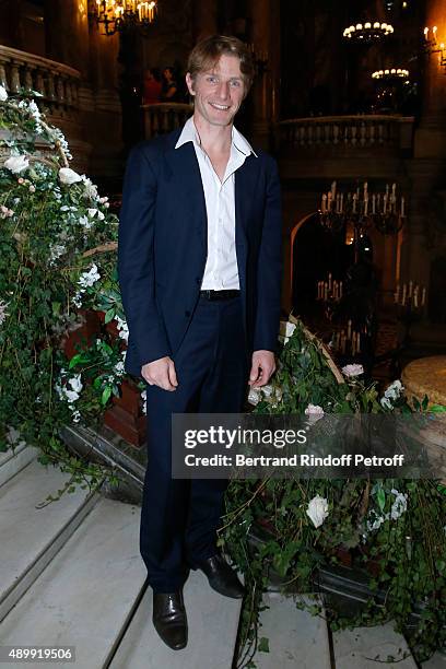 Star Dancer Karl Paquette attends the Ballet National de Paris Opening Season Gala at Opera Garnier on September 24, 2015 in Paris, France.