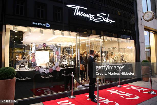 The Thomas Sabo grand flagship store on September 24, 2015 in Hamburg, Germany.