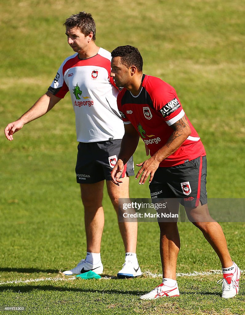 St George Illawarra Dragons Training Session