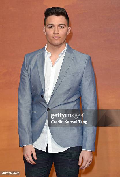 Trent Owers attends the European premiere of "The Martian" at Odeon Leicester Square on September 24, 2015 in London, England.