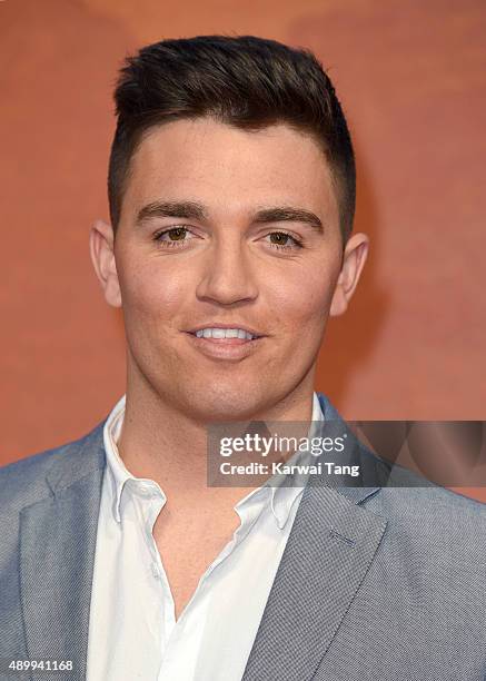 Trent Owers attends the European premiere of "The Martian" at Odeon Leicester Square on September 24, 2015 in London, England.