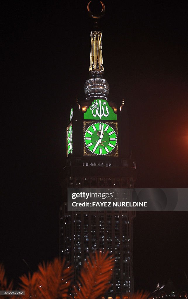 SAUDI-RELIGION-MECCA-CLOCK