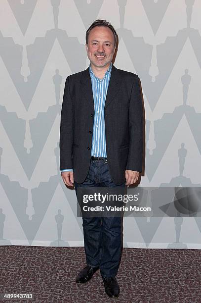 Visual effects supervisor Tim Webber attends The Academy Of Motion Picture Arts And Sciences' Presents Deconstructing "Gravity" at DGA Theater on May...