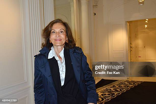 Director Anne Fontaine attends the 4th Paris Chinese Film Festival Press Conference at Hotel Meurice on May 12, 2014 in Paris, France.