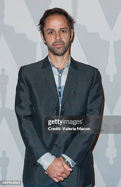 Animation supervisor Max Solomon attends The Academy Of Motion Picture Arts And Sciences' Presents Deconstructing "Gravity" at DGA Theater on May 12,...