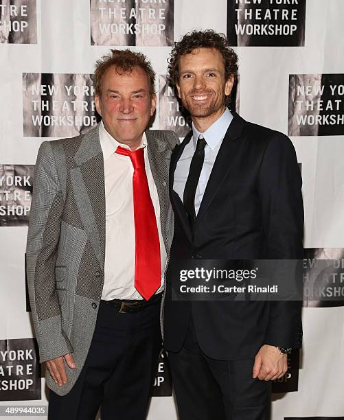 Director Des McAnuff and actor Paul Nolan attend the New York Theatre Workshop 2014 Spring Gala at The Plaza Hotel on May 12, 2014 in New York City.