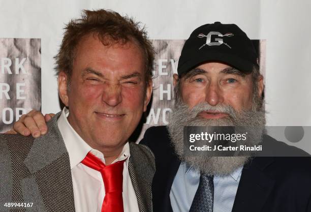 Director Des McAnuff and producer Michael David attend the New York Theatre Workshop 2014 Spring Gala at The Plaza Hotel on May 12, 2014 in New York...