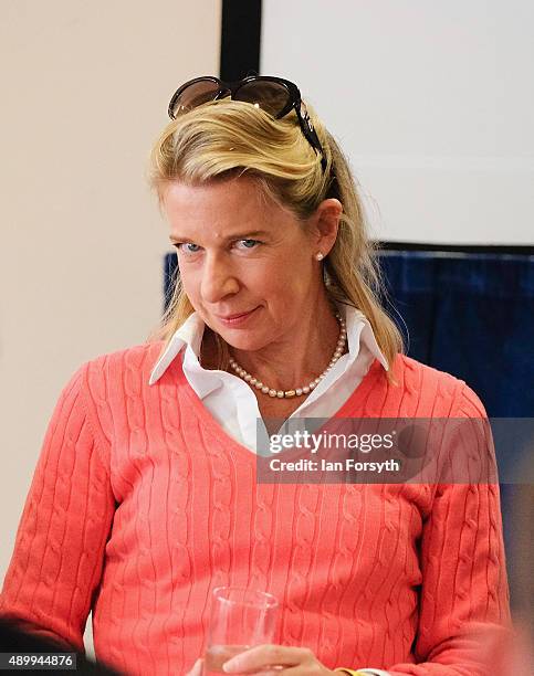 Commentator Katie Hopkins during the UK Independence Party annual conference where she spoke to a fringe group about electoral reform on September...