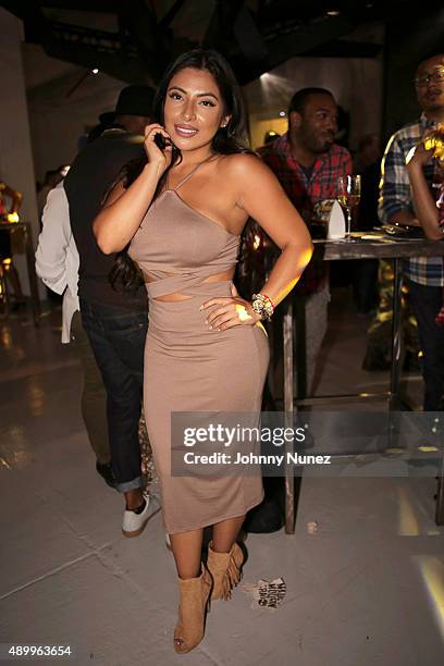 Jessenia Vice attends the Timberland Fall15 Campaign Launch Party on September 24, 2015 in New York City.