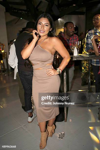 Jessenia Vice attends the Timberland Fall15 Campaign Launch Party on September 24, 2015 in New York City.