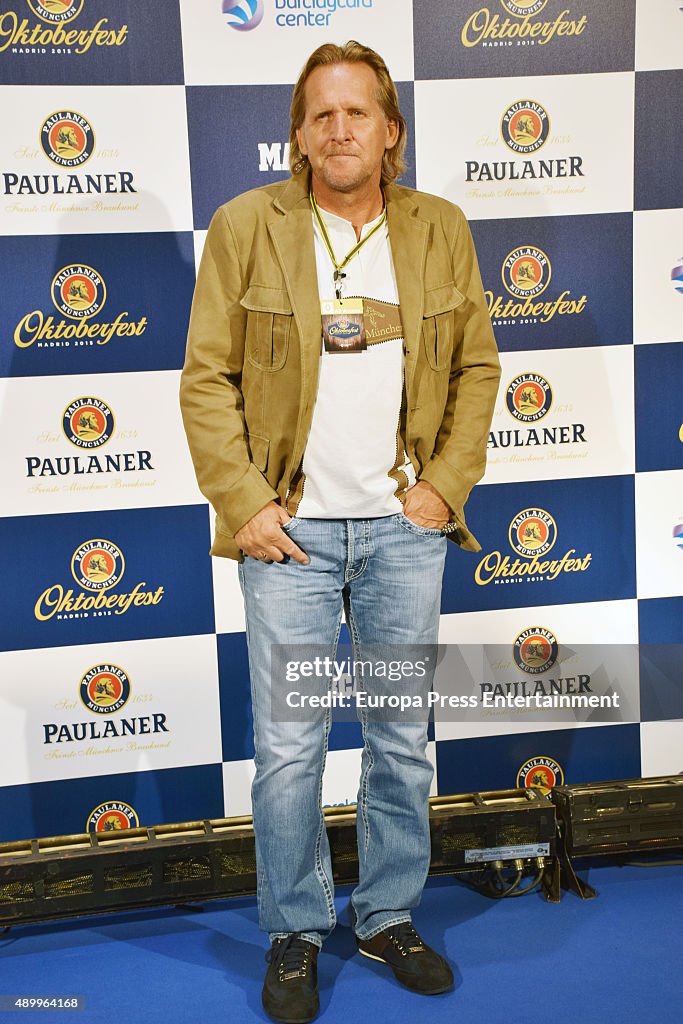 Bernd Schuster Attends II Madrid Paulaner Oktoberfest Opening