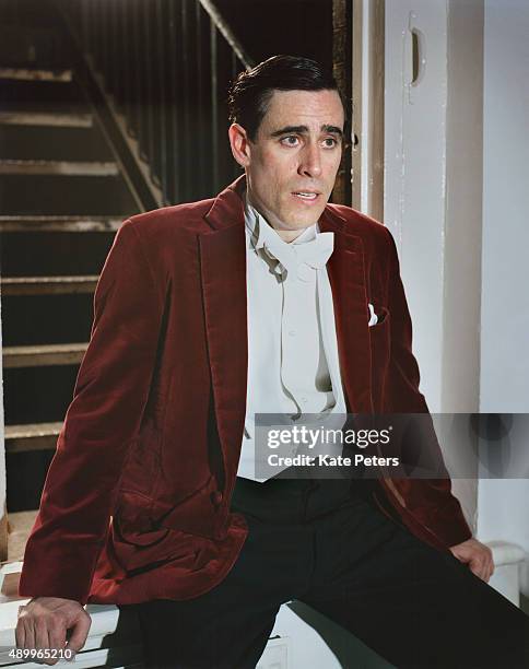 Actor Stephen Mangan is photographed for the Guardian on June 5, 2014 in London, England.