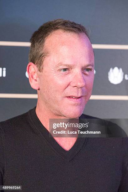 Kiefer Sutherland during the Zurich Film Festival on September 25, 2015 in Zurich, Switzerland. The 11th Zurich Film Festival will take place from...