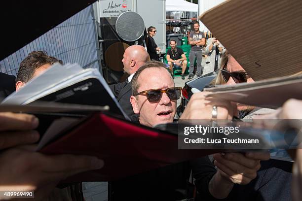 Kiefer Sutherland during the Zurich Film Festival on September 25, 2015 in Zurich, Switzerland. The 11th Zurich Film Festival will take place from...