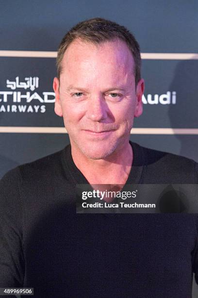 Kiefer Sutherland during the Zurich Film Festival on September 25, 2015 in Zurich, Switzerland. The 11th Zurich Film Festival will take place from...