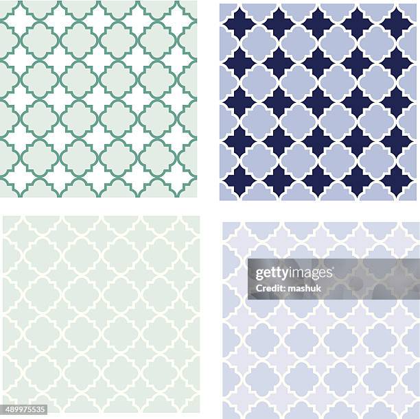 410 Quatrefoil Pattern Vector High Res Illustrations - Getty Images