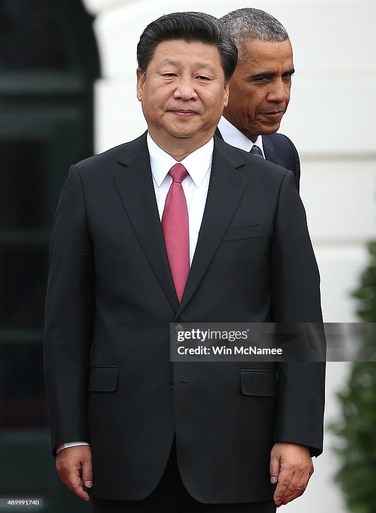 President Obama Hosts Chinese President Xi Jinping For State Visit