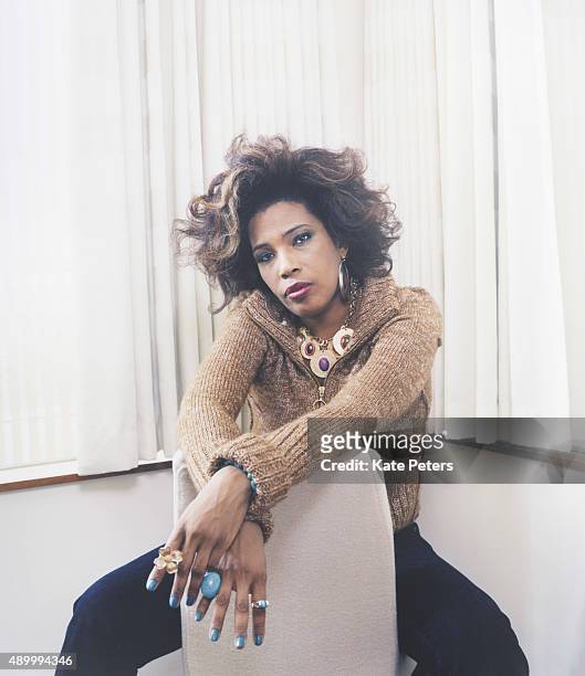 Singer Macy Gray is photographed for the Telegraph on May 6, 2010 in London, England.