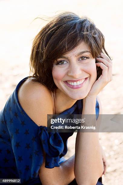 Actress Giulia Bevilacqua is photographed for Self Assignment on May 06, 2015 in Rome, Italy.