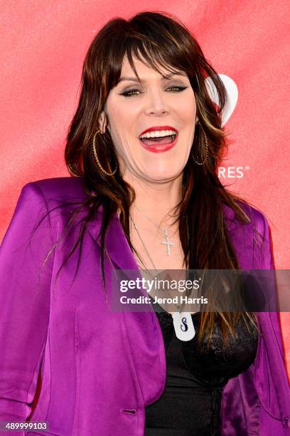 Beth Hart arrives at the 2014 MusiCares MAP Fund Benefit Concert at Club Nokia on May 12, 2014 in Los Angeles, California.