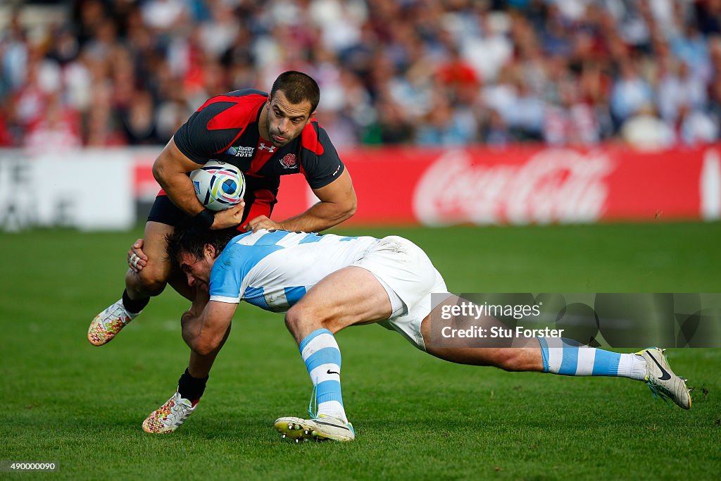 Argentina v Georgia - Group C: Rugby World Cup 2015