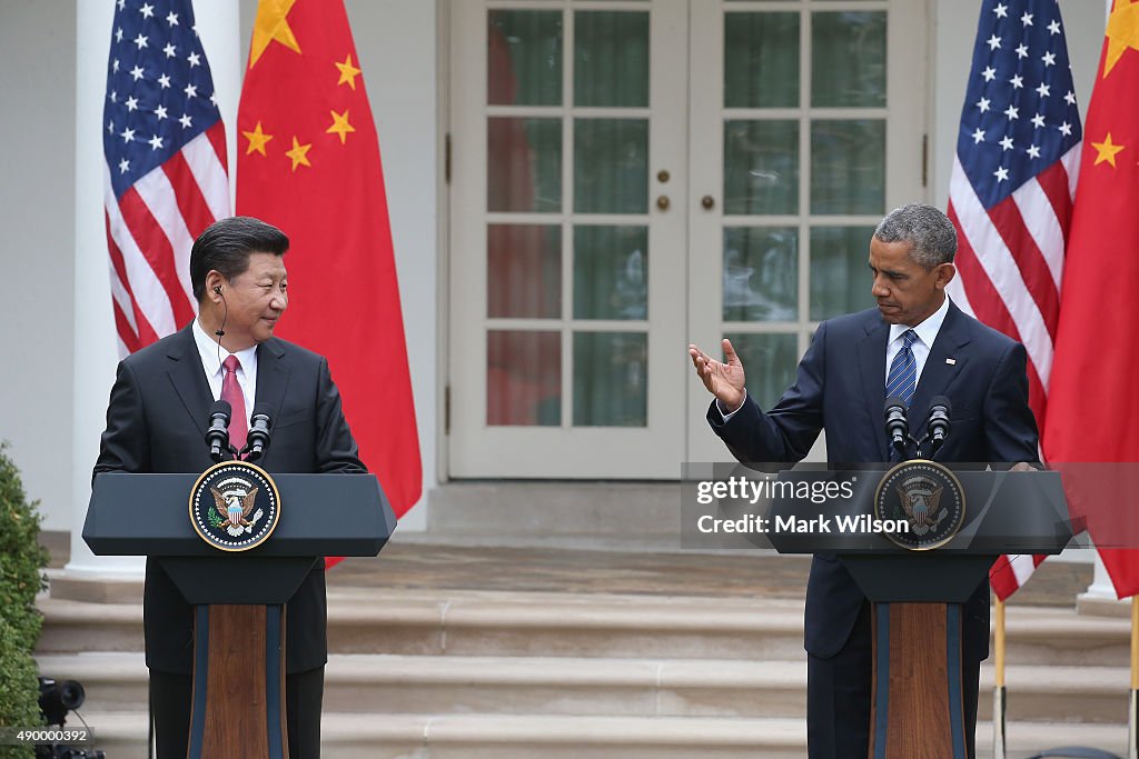 President Obama Hosts Chinese President Xi Jinping For State Visit