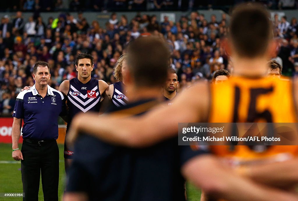 AFL 1st Preliminary Final - Fremantle v Hawthorn